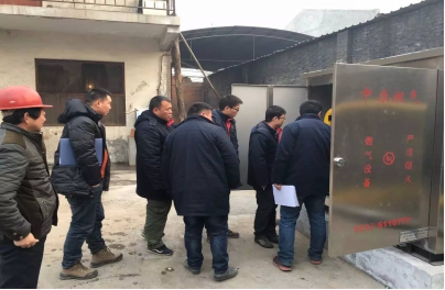 天然氣公司驗收現場(chǎng)