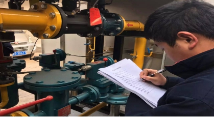 現場(chǎng)檢驗管道中氣體壓力